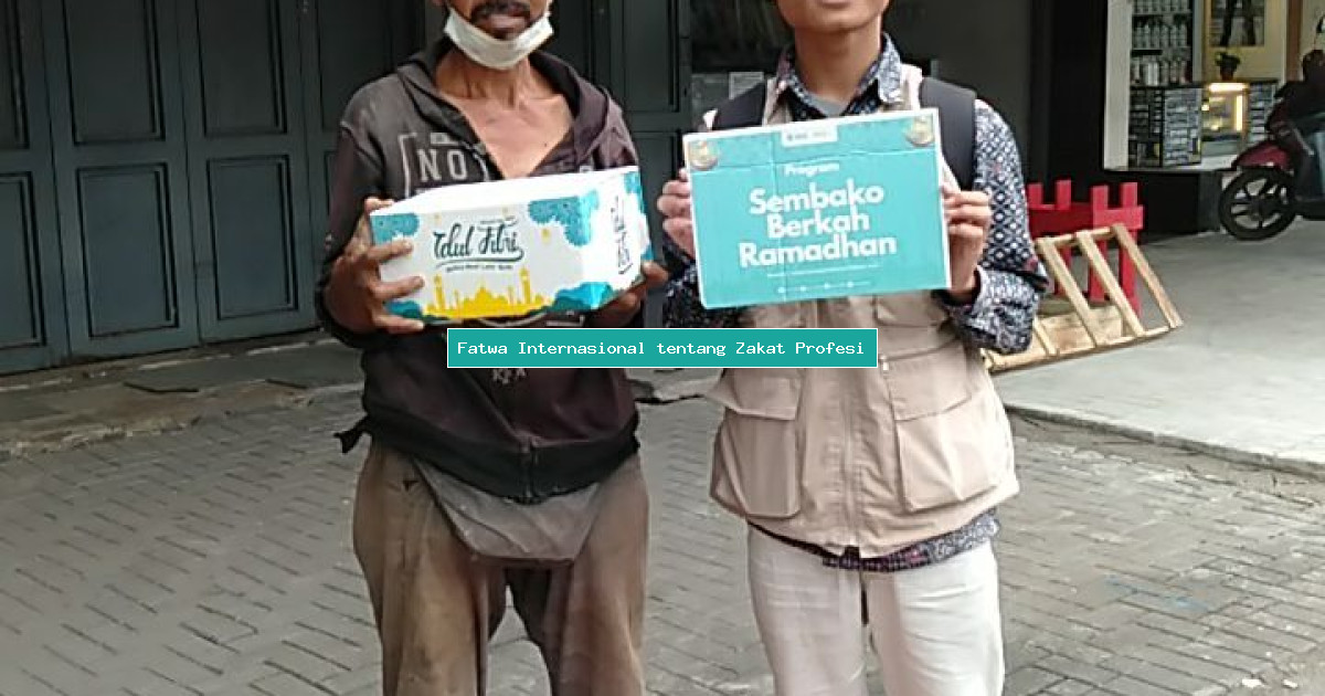 Fatwa Internasional tentang Zakat Profesi
